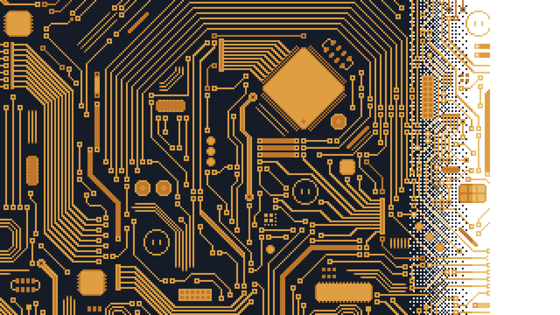 Circuits Transition (Animation) - boltpossiblypixels
