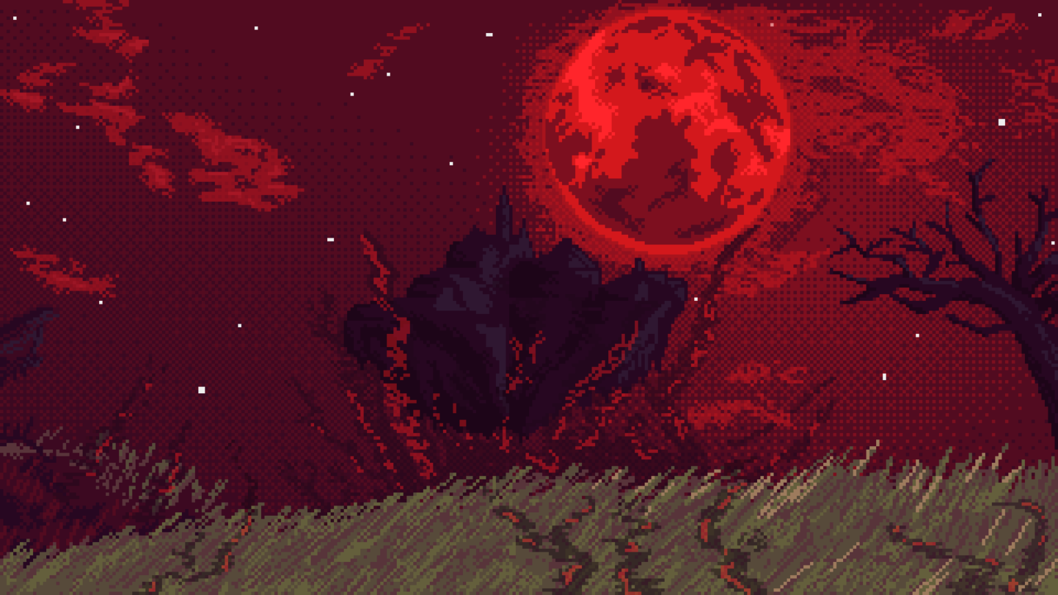 The Blood Moon Rises - boltpossiblypixels